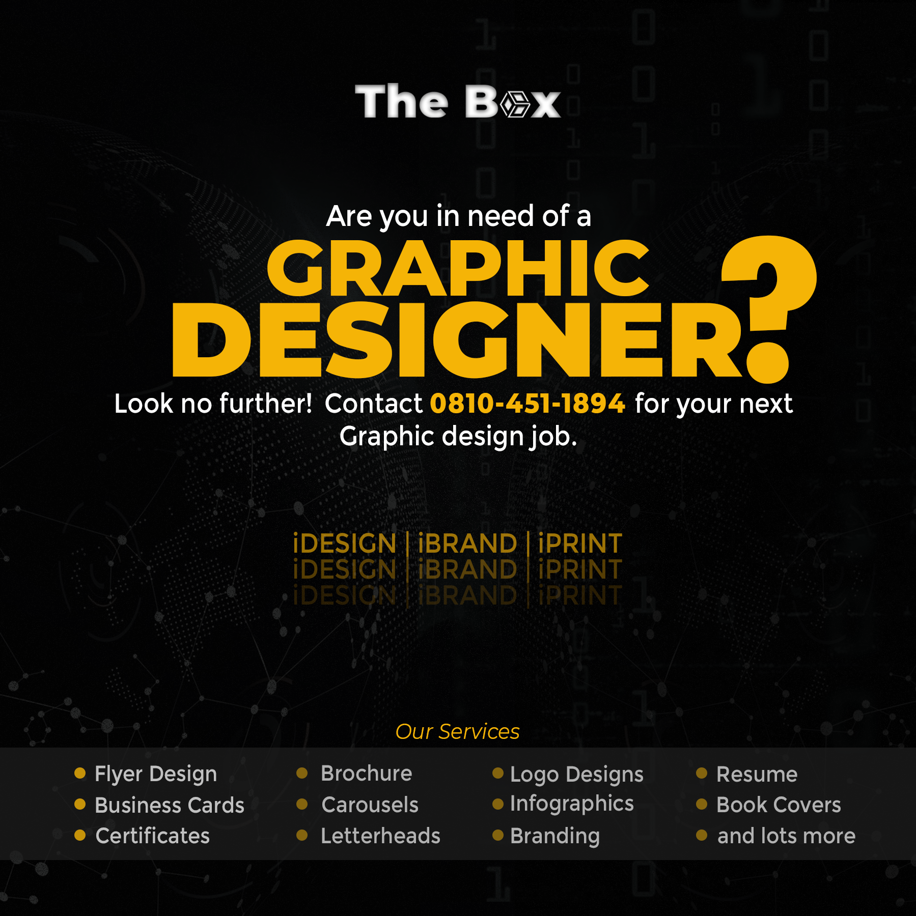 Graphics Flyer